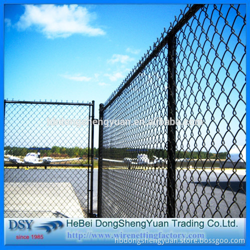 professional factory hot dipped galvanized chain link fencing